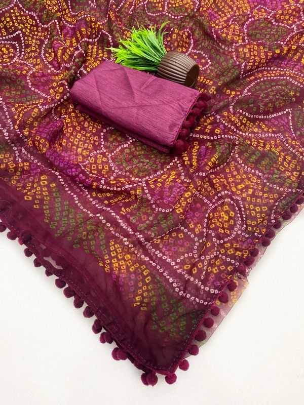 Printed Saree