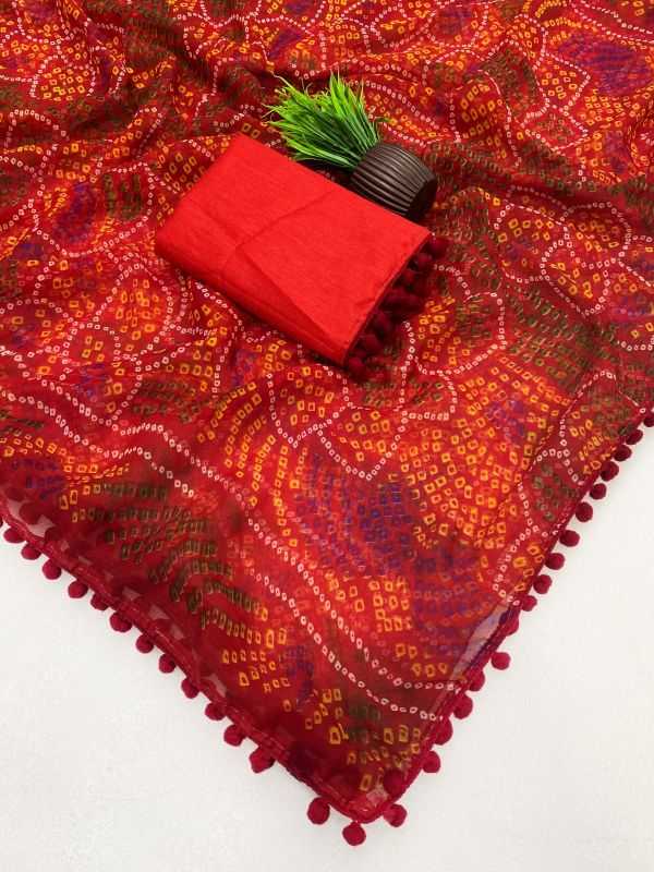 Printed Saree