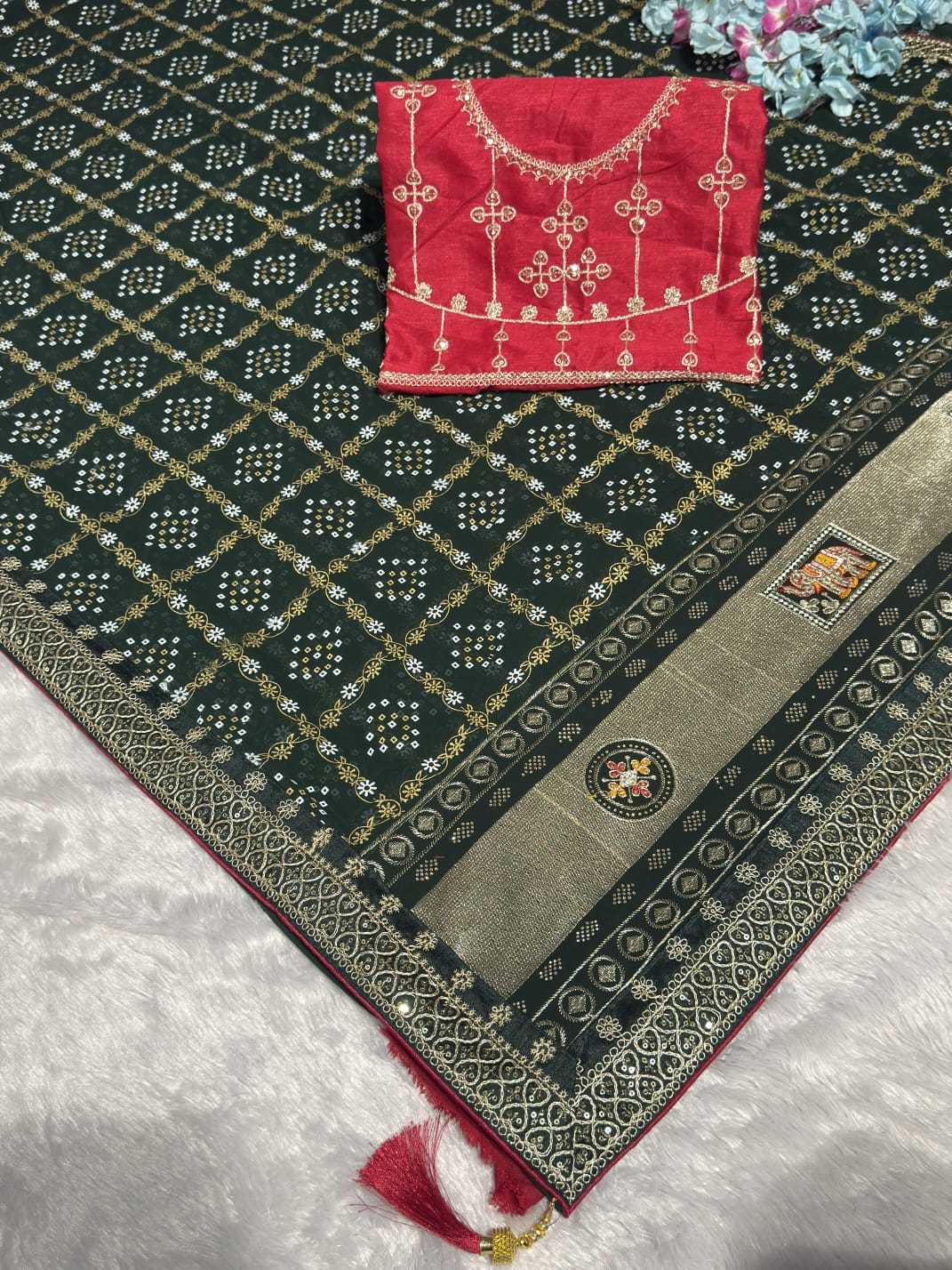 Georgette Printed Saree