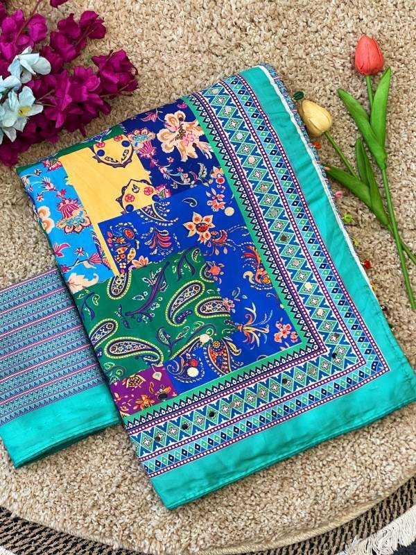 Printed Silk Saree