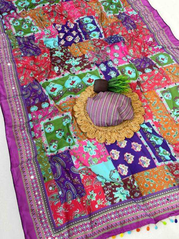 Printed Silk Saree