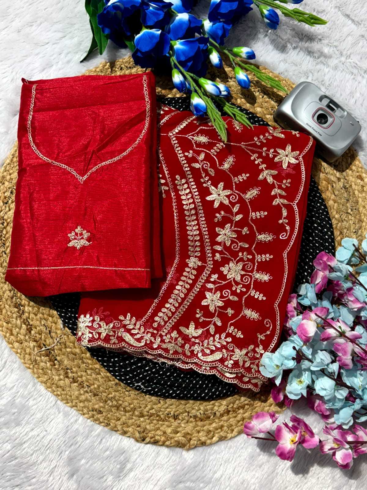 Chiffon Floral Saree