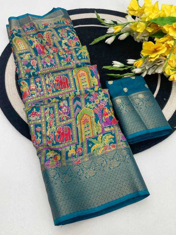 Soft Dola Designer Saree
