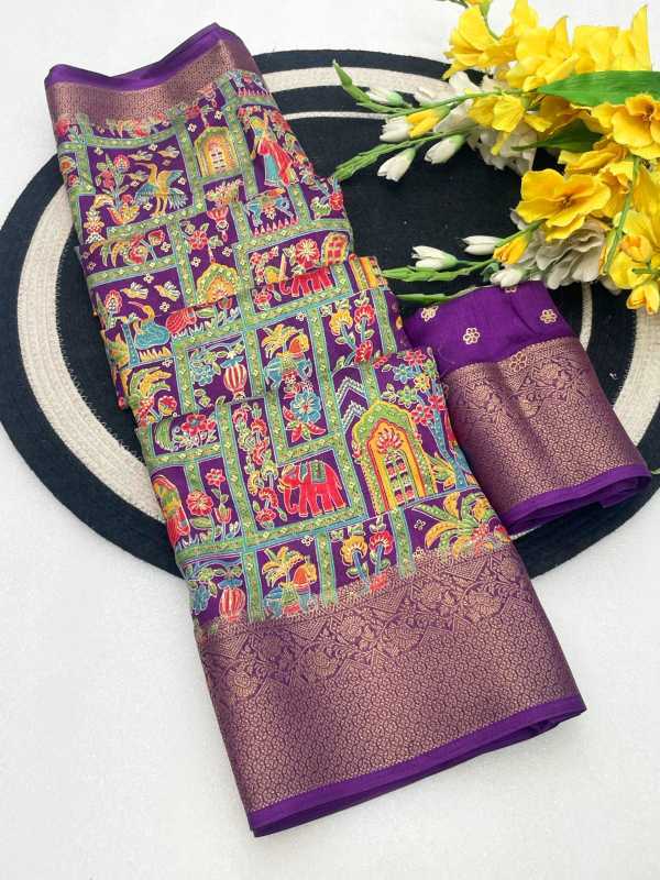Soft Dola Designer Saree