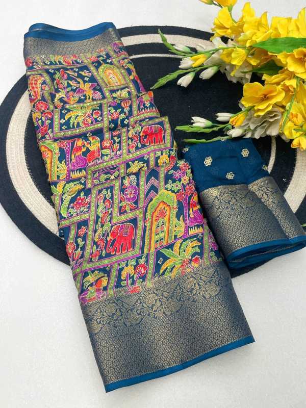 Soft Dola Designer Saree
