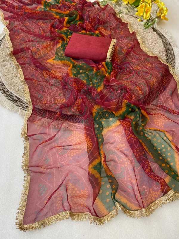 Chiffon Fancy Saree