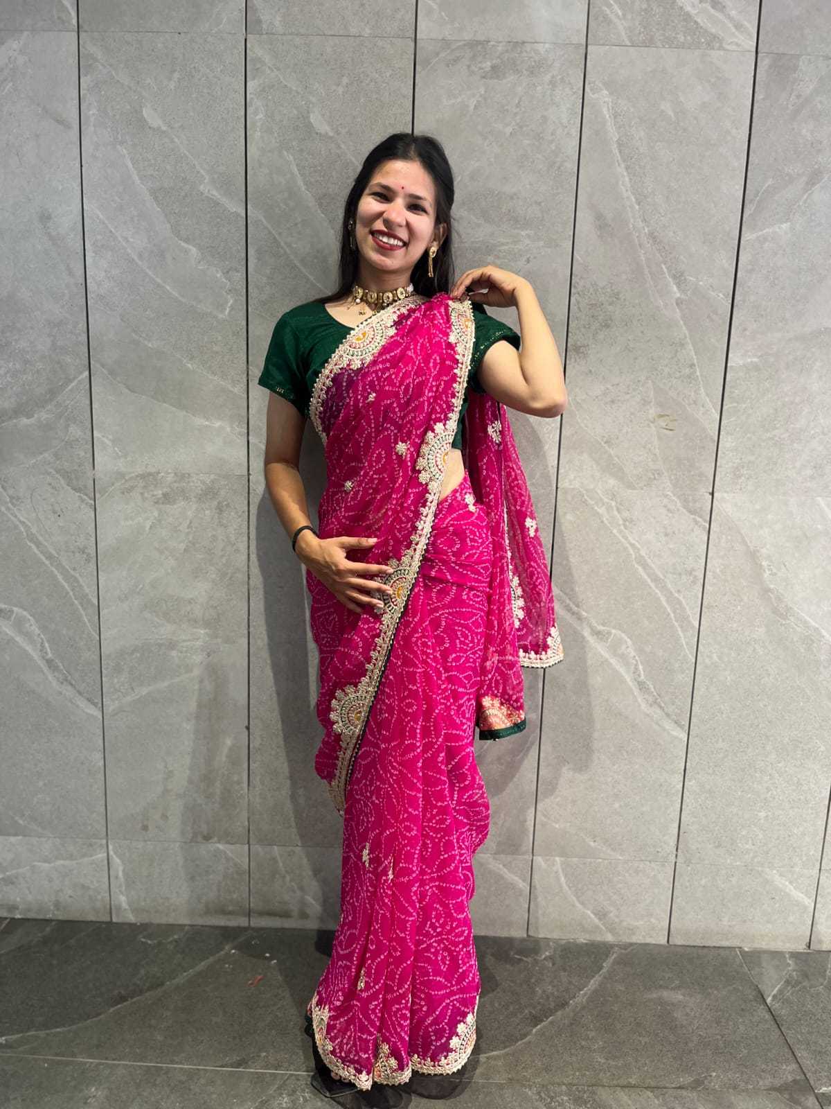 Georgette Saree