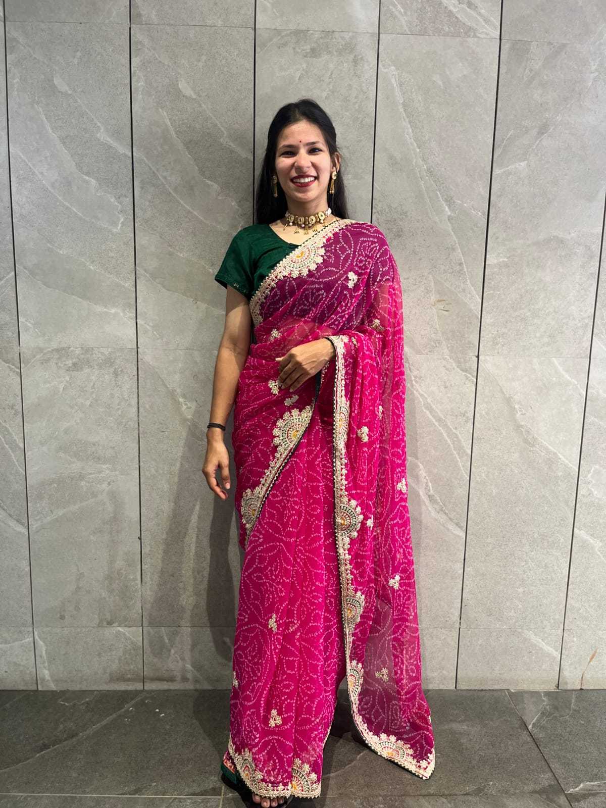 Georgette Saree