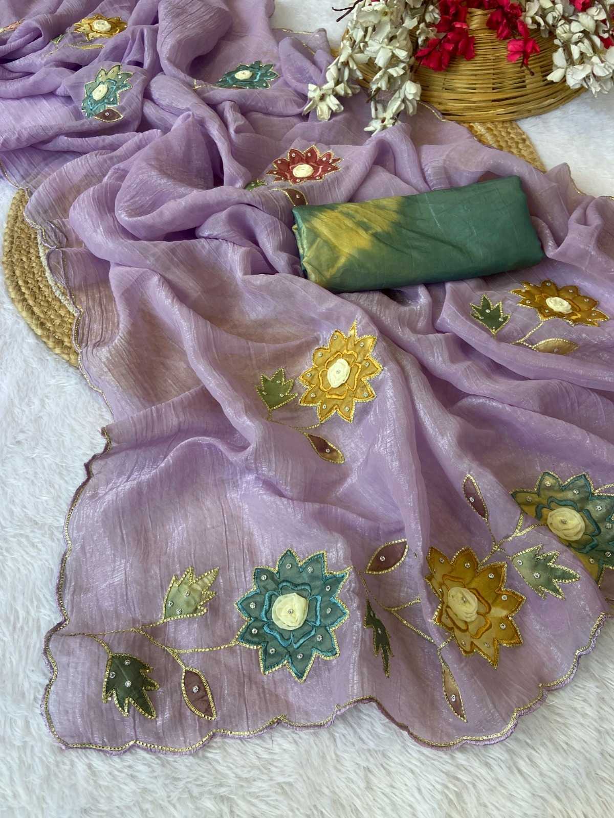 Crunchi Designer Saree