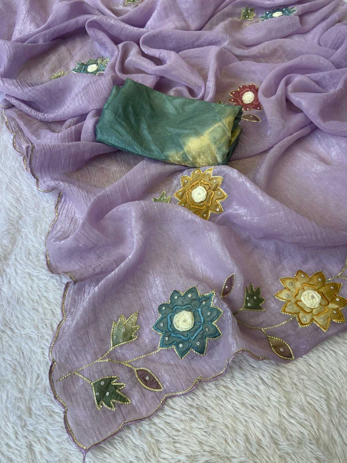 Crunchi Designer Saree