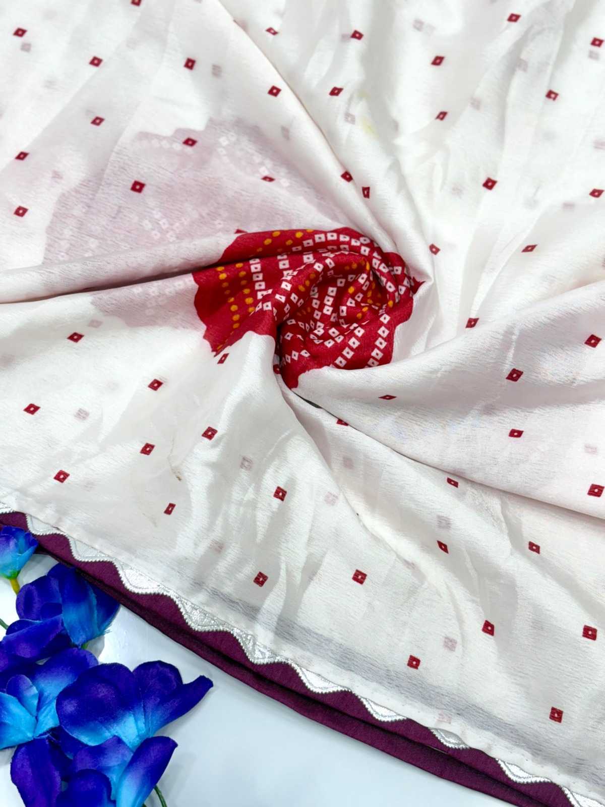 Chinon Designer Saree