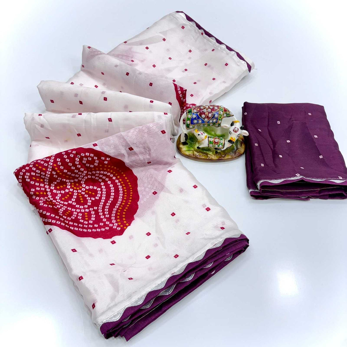 Chinon Designer Saree