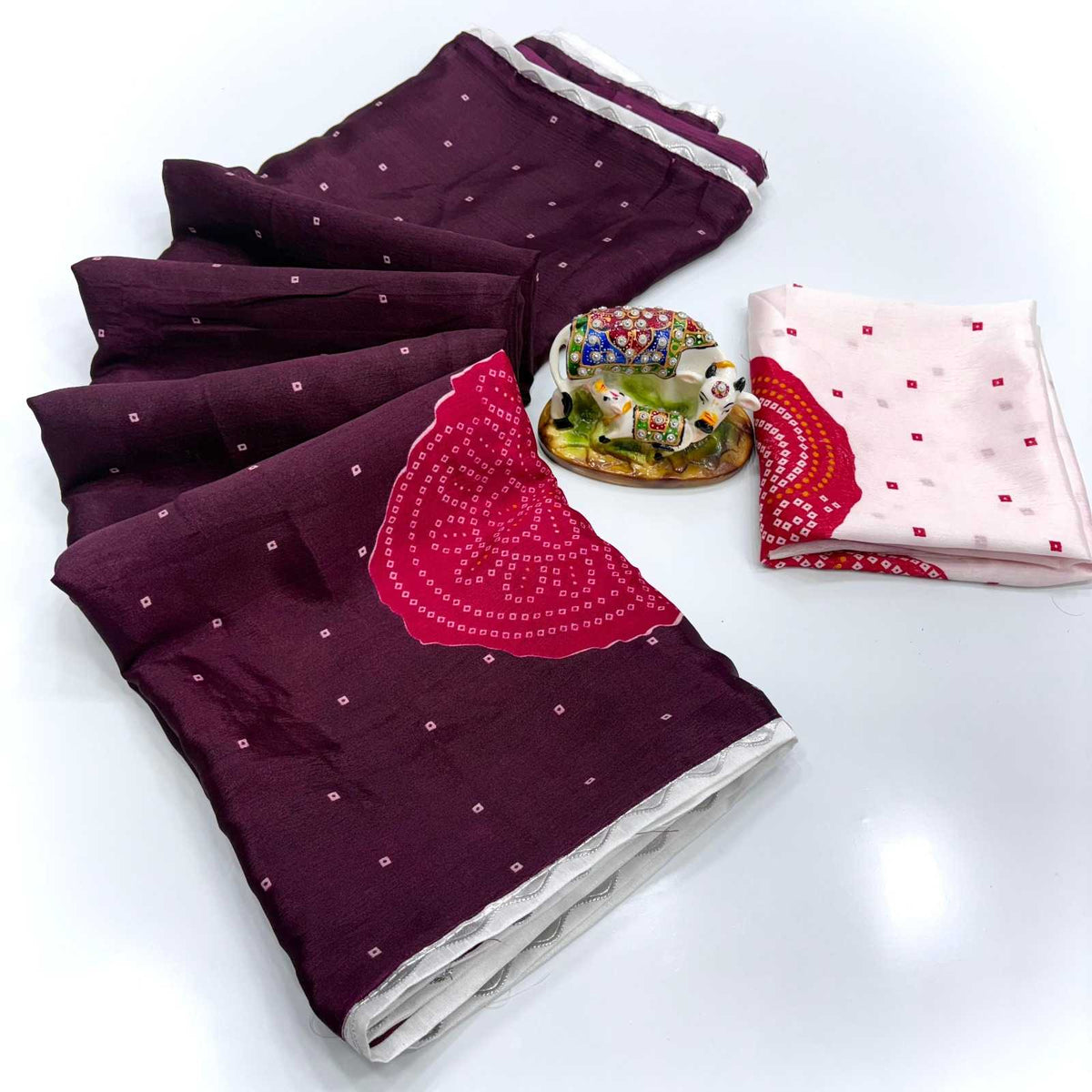 Chinon Designer Saree