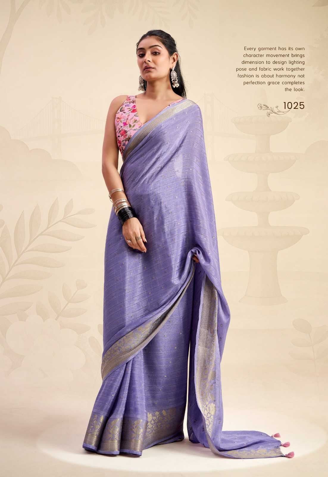 Chinon Butta Saree