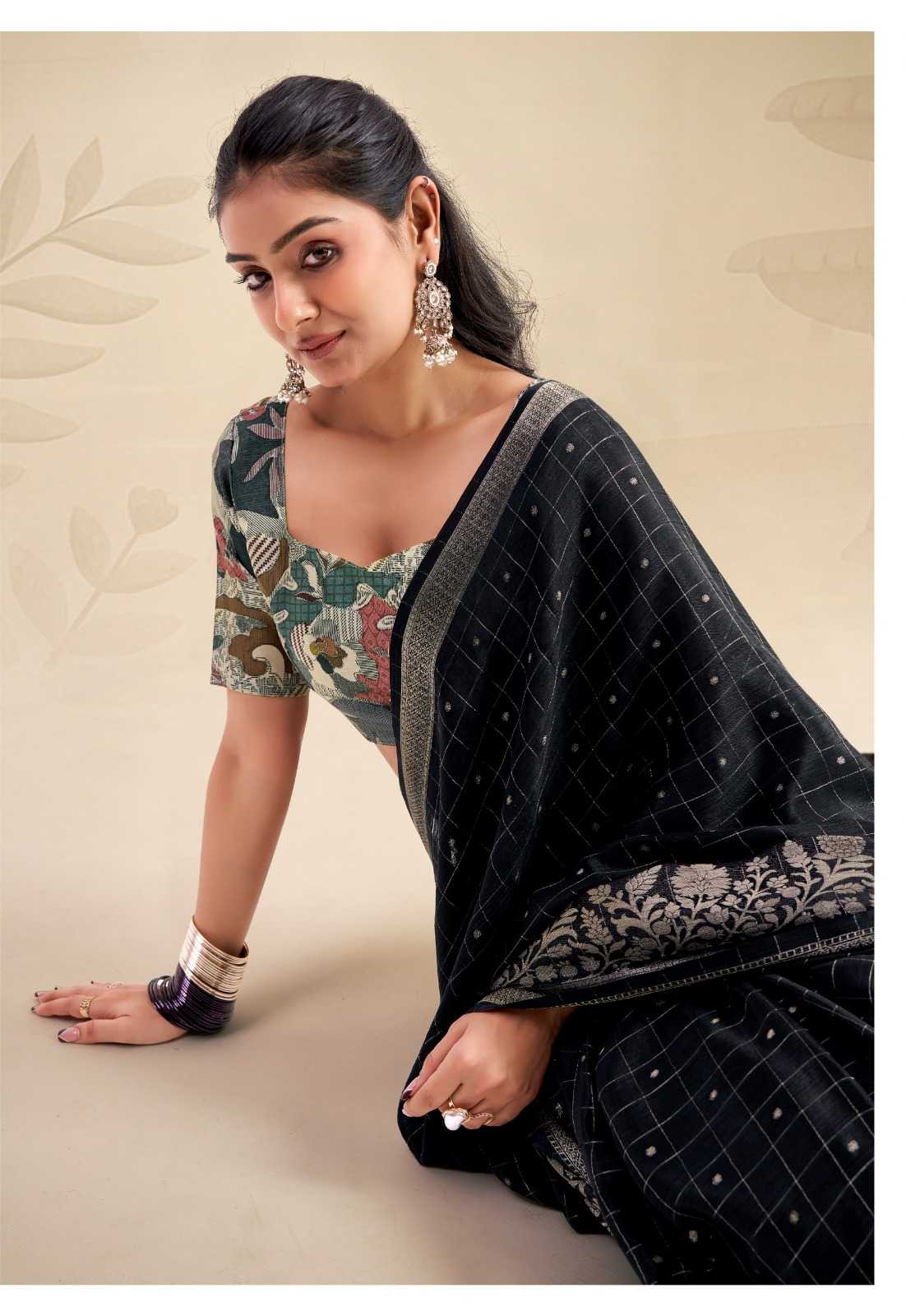 Chinon Butta Saree
