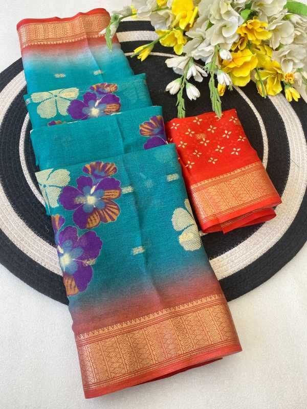 Crepe Designer Saree