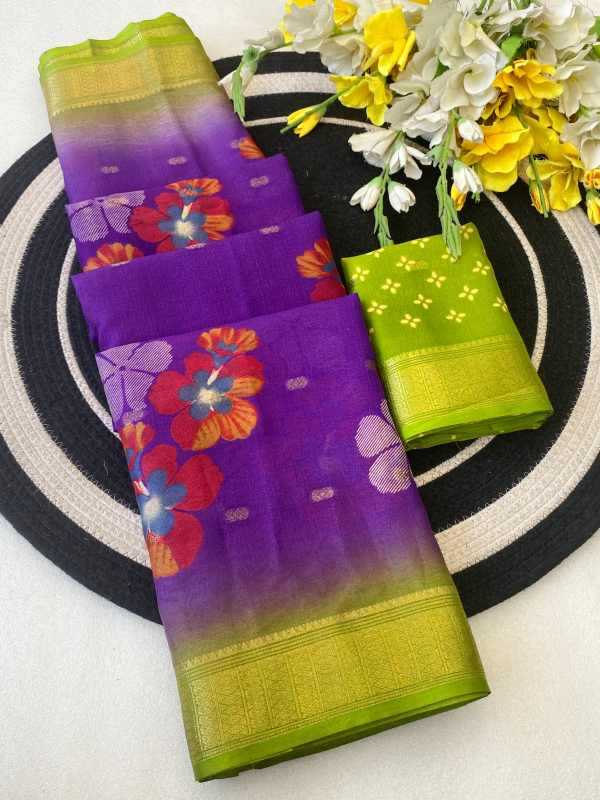 Crepe Designer Saree