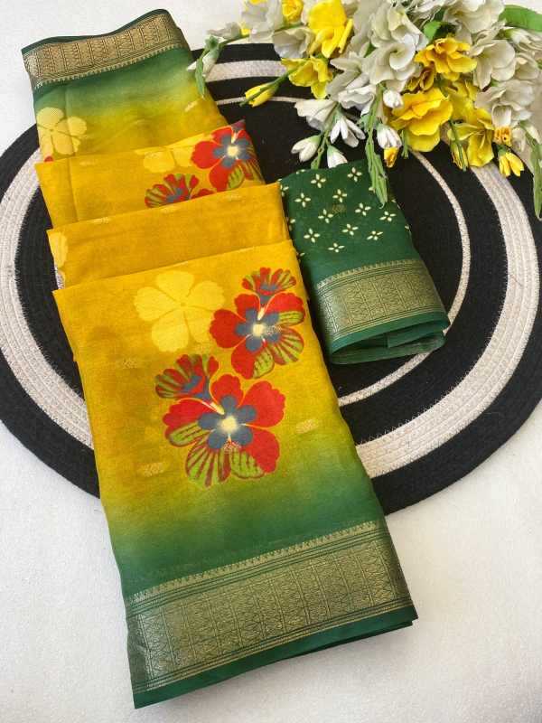 Crepe Designer Saree