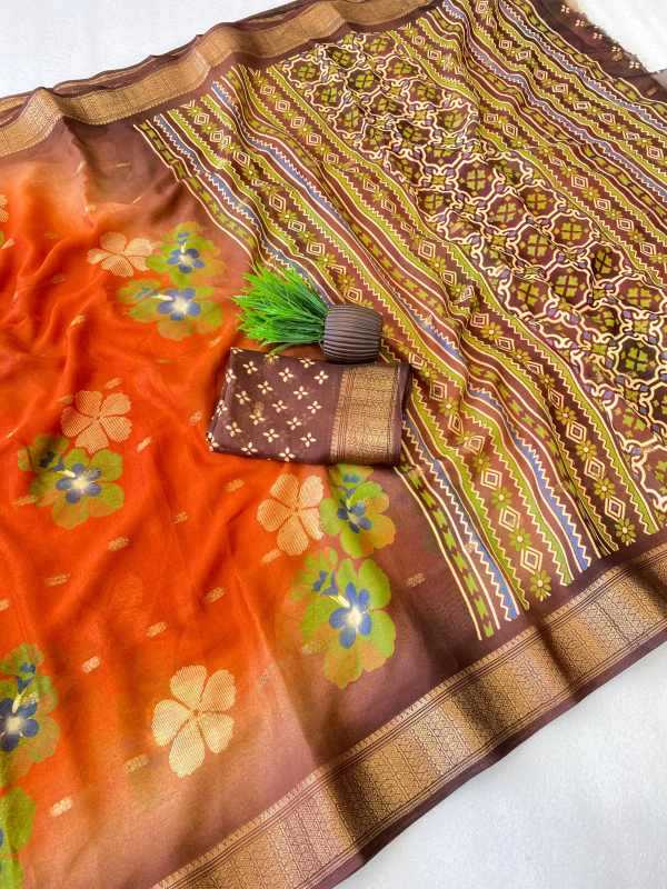 Crepe Designer Saree