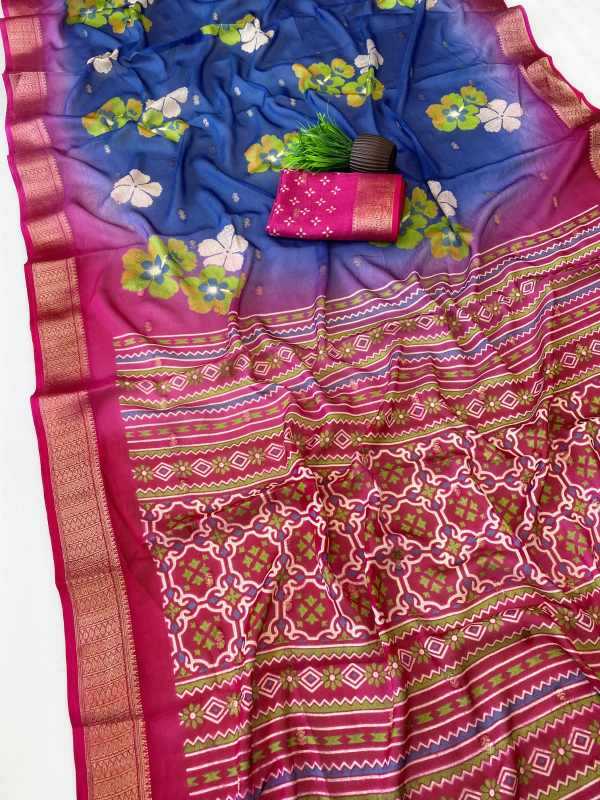 Crepe Designer Saree