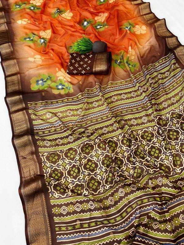 Crepe Designer Saree