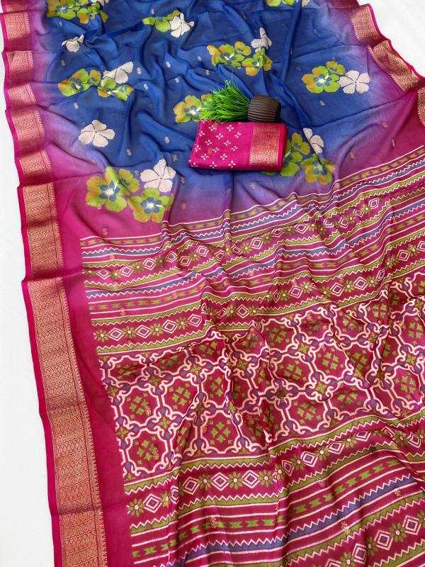 Crepe Designer Saree