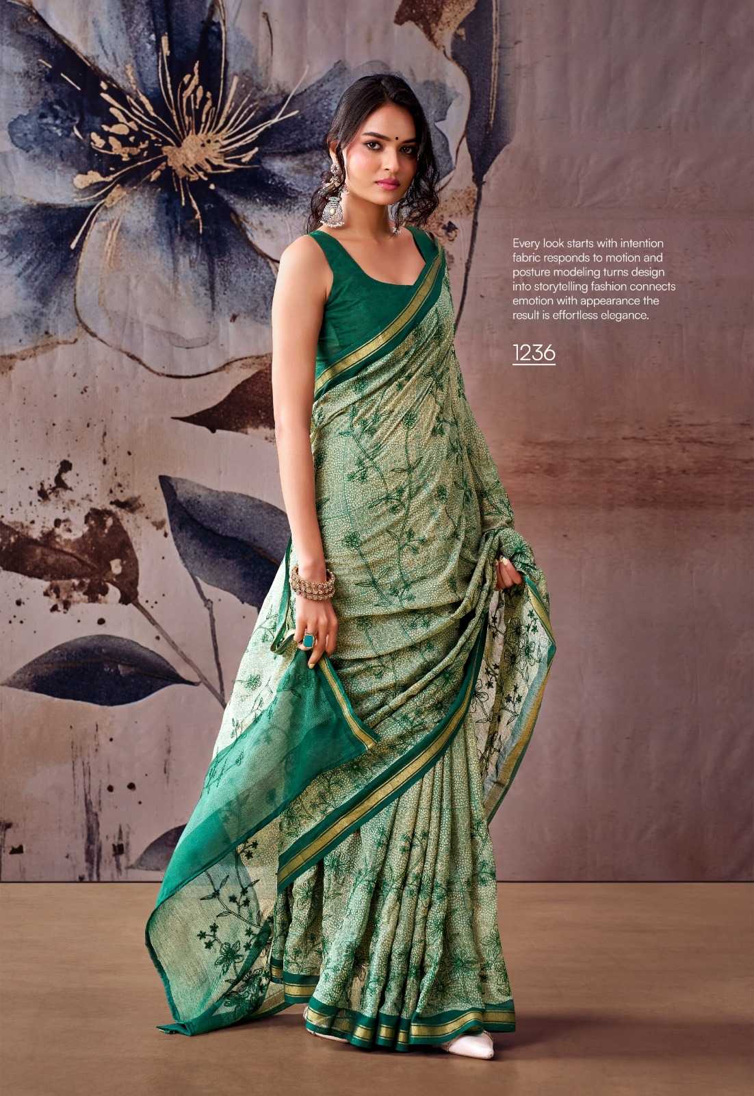 Printed Saree