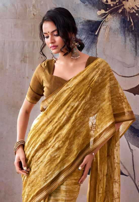Cotton Printed Saree