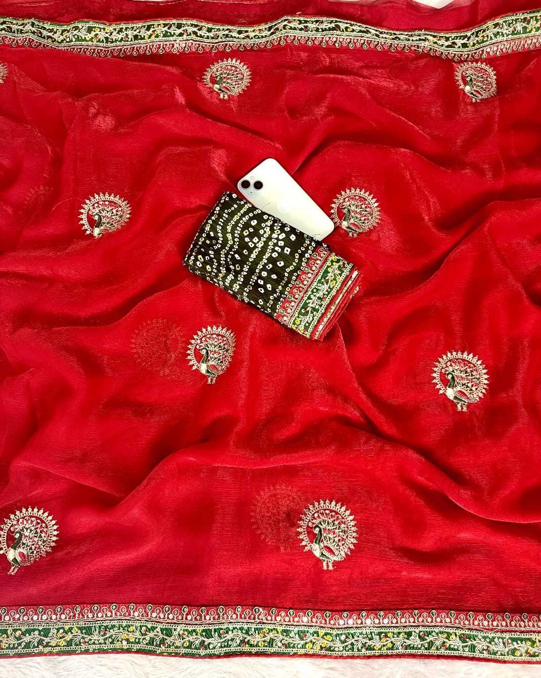 Chiffon Designer Saree