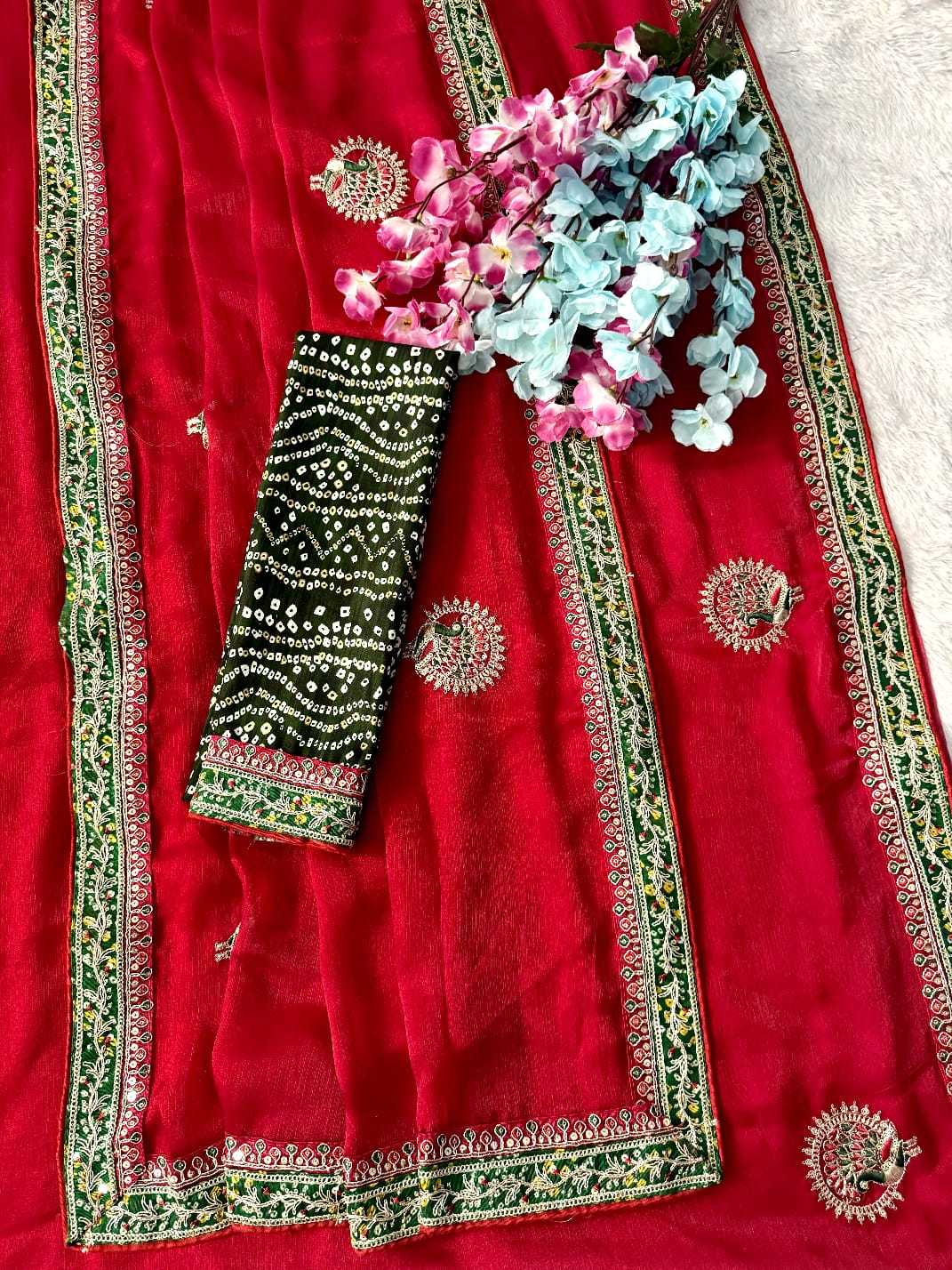 Chiffon Designer Saree