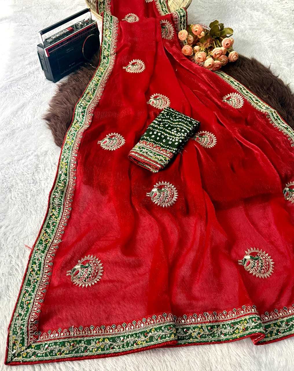 Chiffon Designer Saree