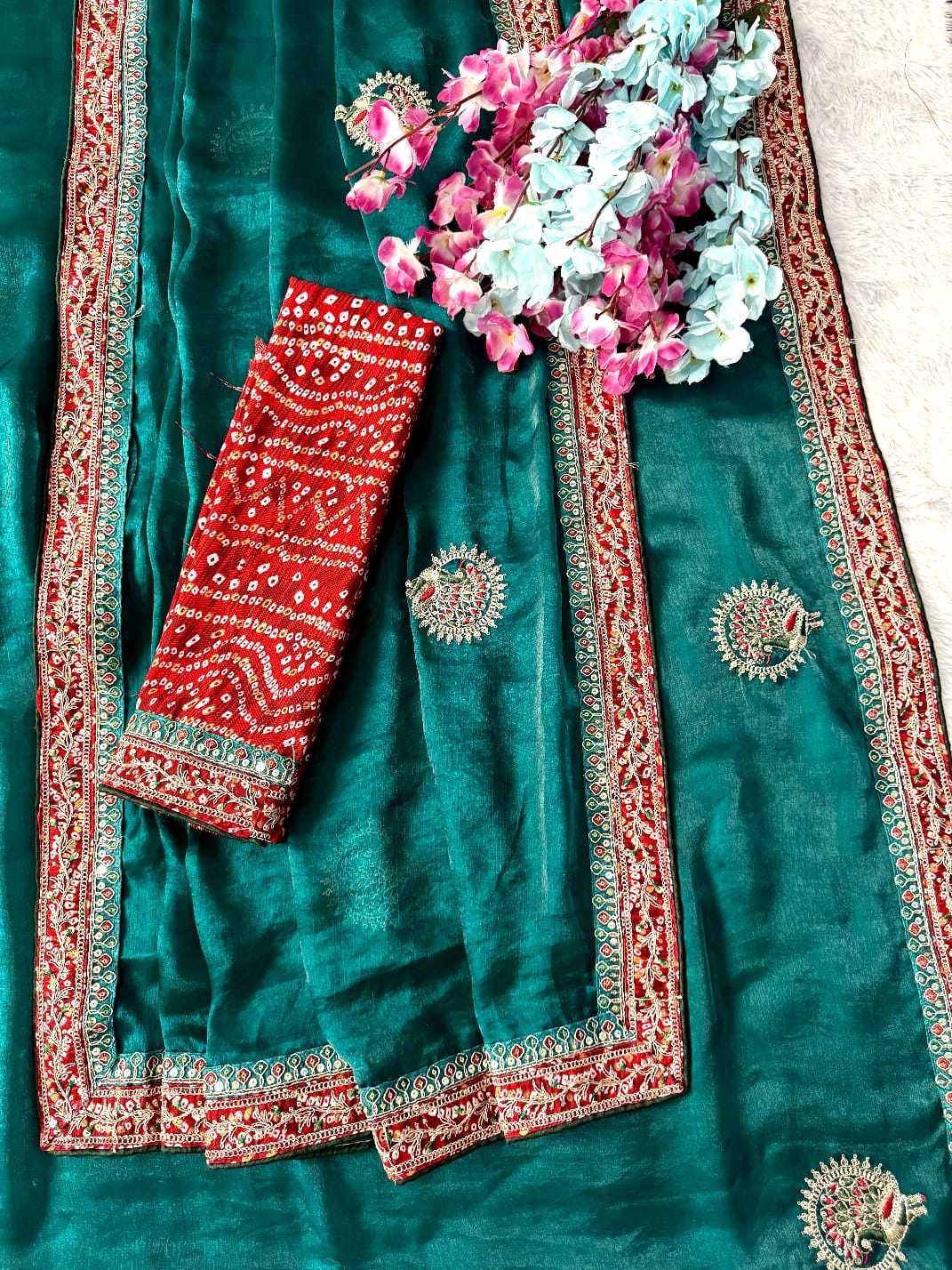 Chiffon Designer Saree