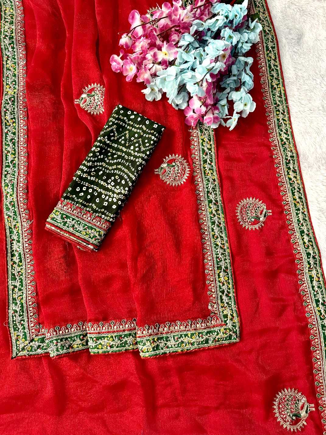 Chiffon Designer Saree