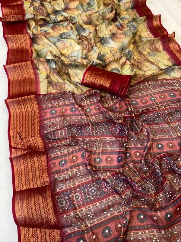 Soft Dola Designer Saree