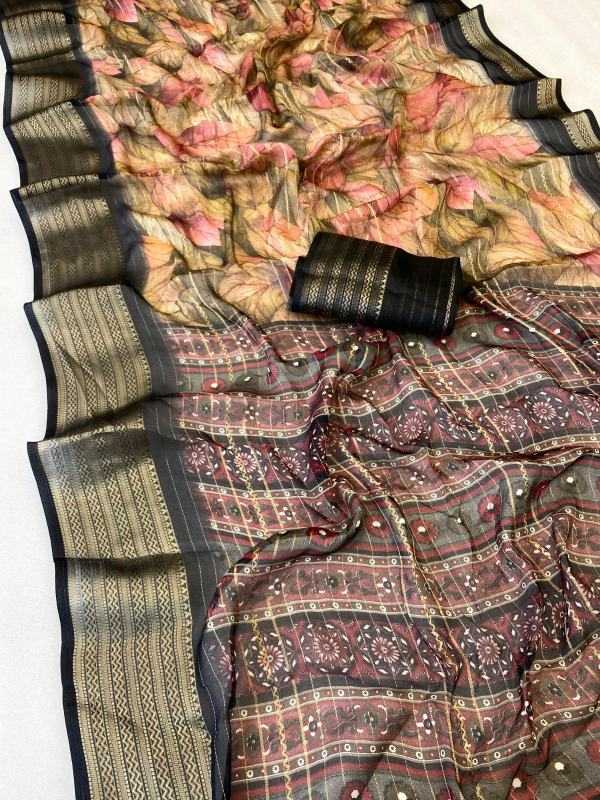 Soft Dola Designer Saree