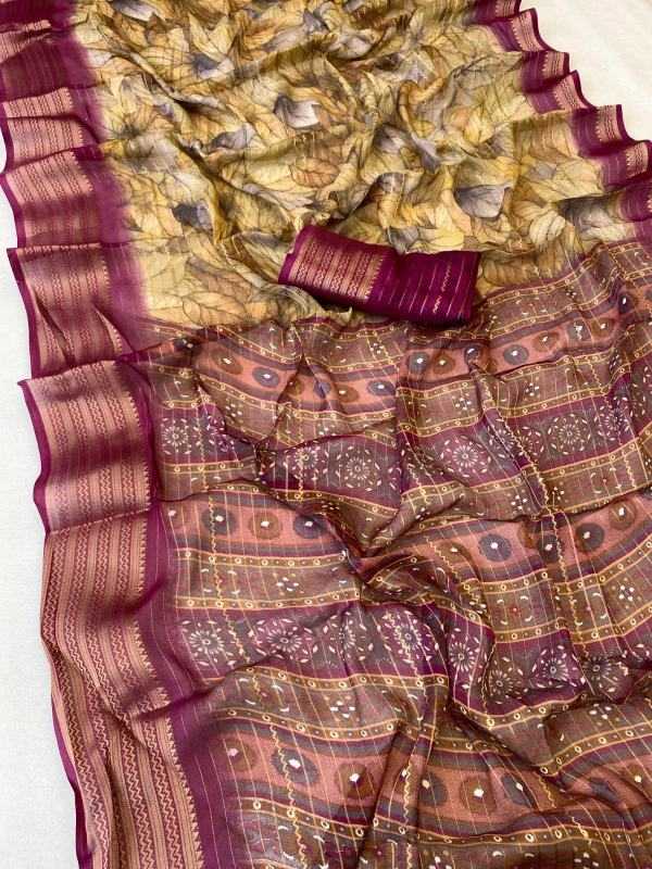 Soft Dola Designer Saree