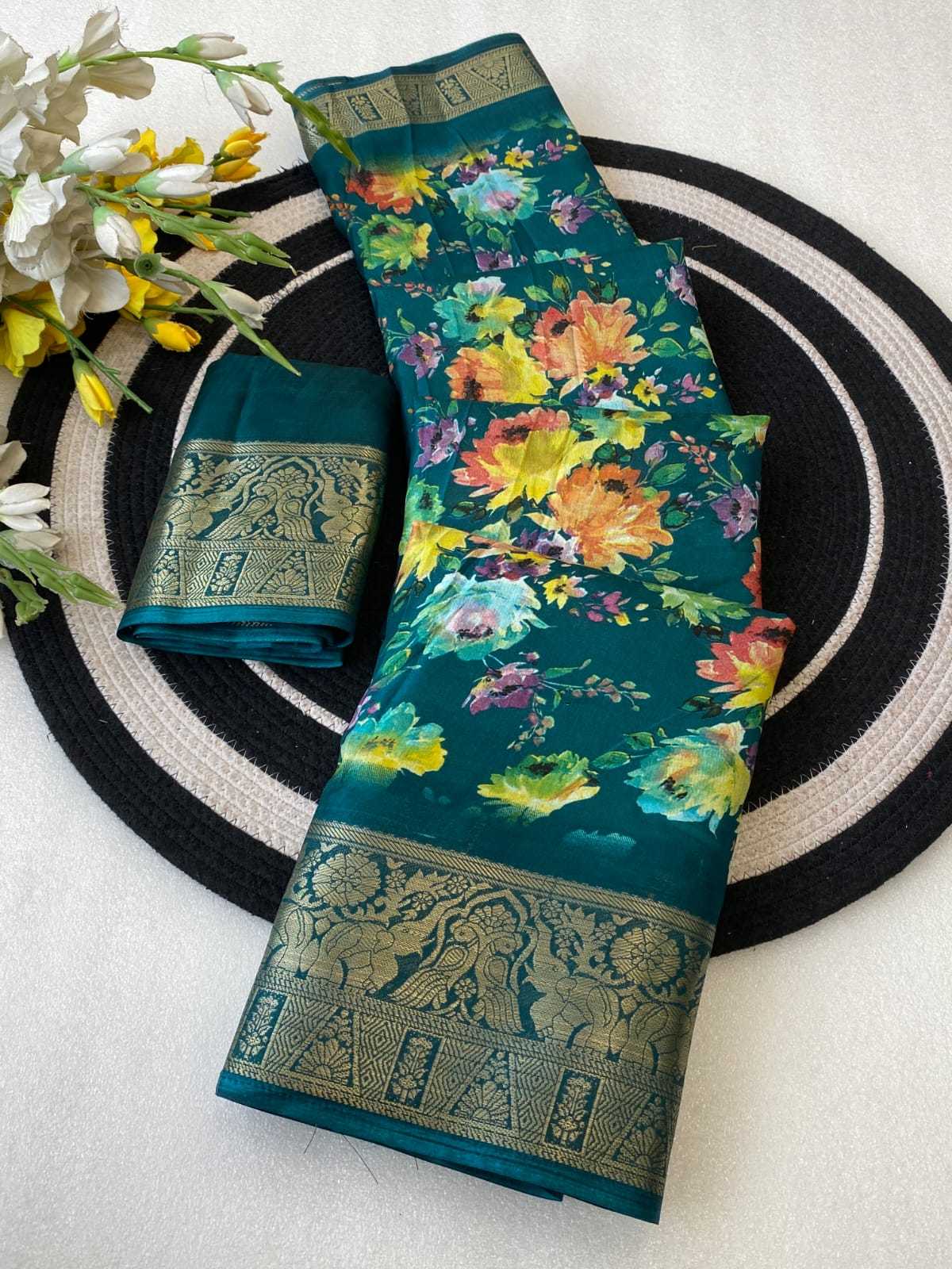 Soft Dola Designer Saree