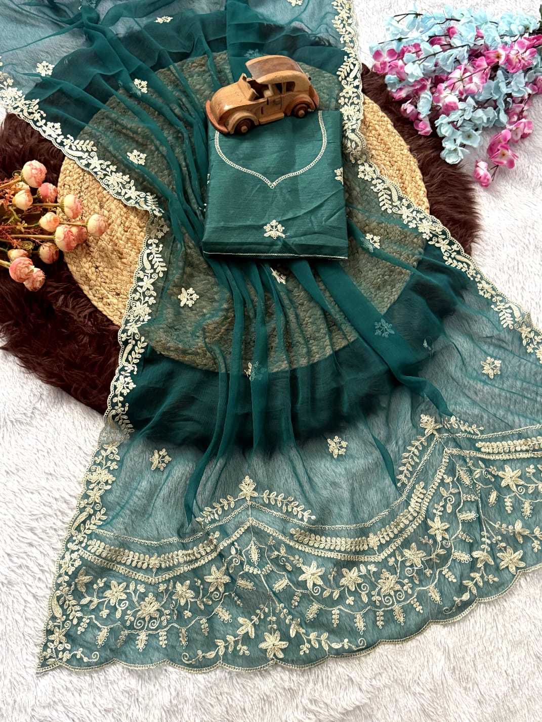 Chiffon Designer Saree