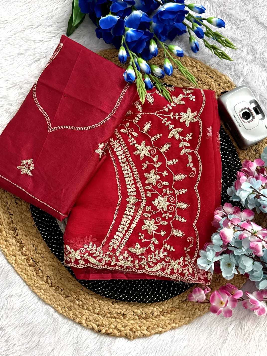 Chiffon Designer Saree