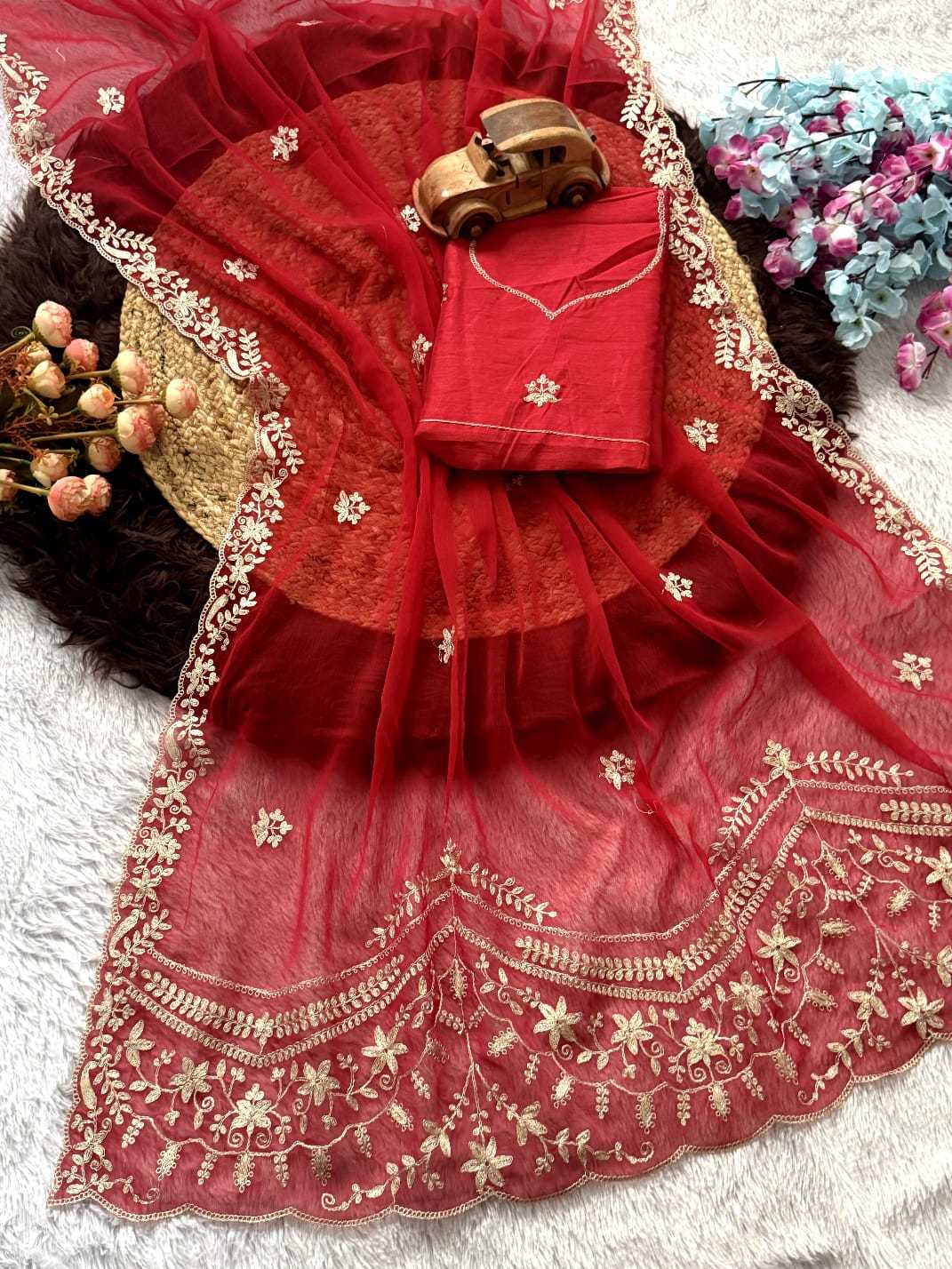 Chiffon Designer Saree