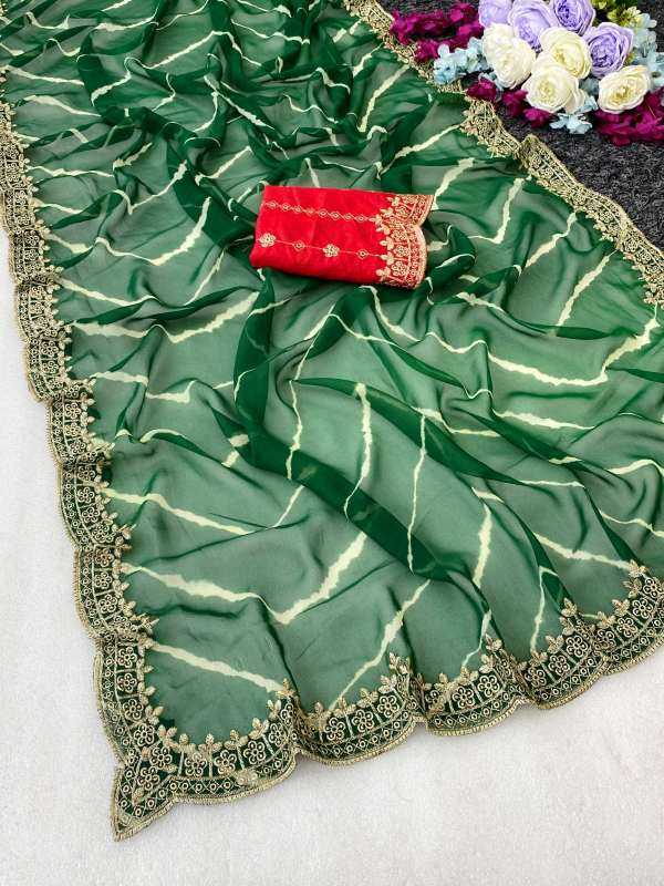Georgette Printed Saree
