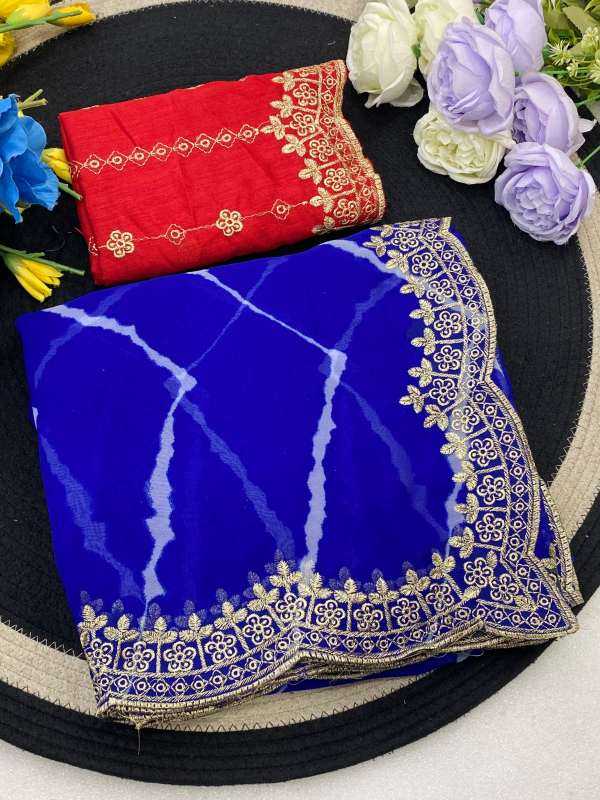 Georgette Printed Saree
