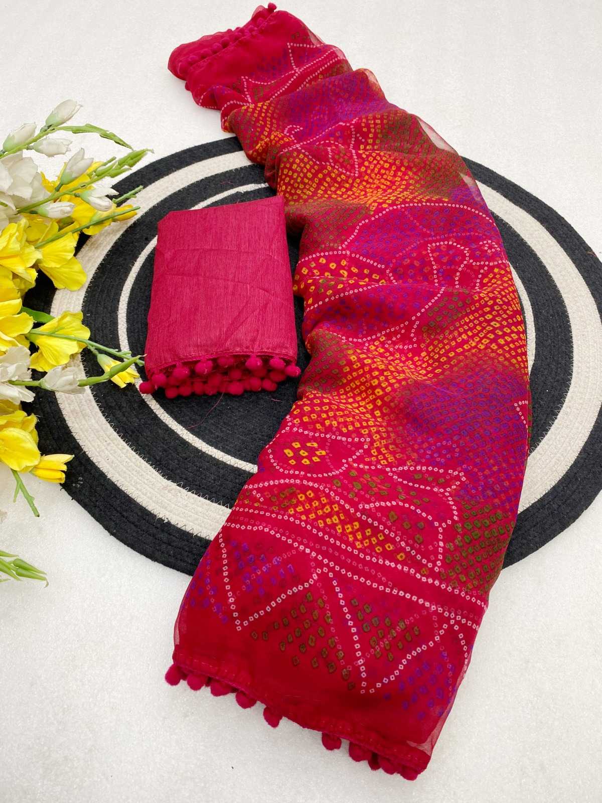 Chiffon Designer Saree