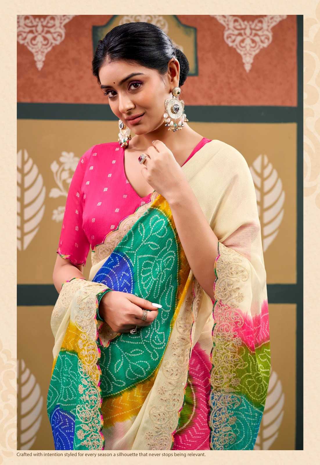 Printed Saree