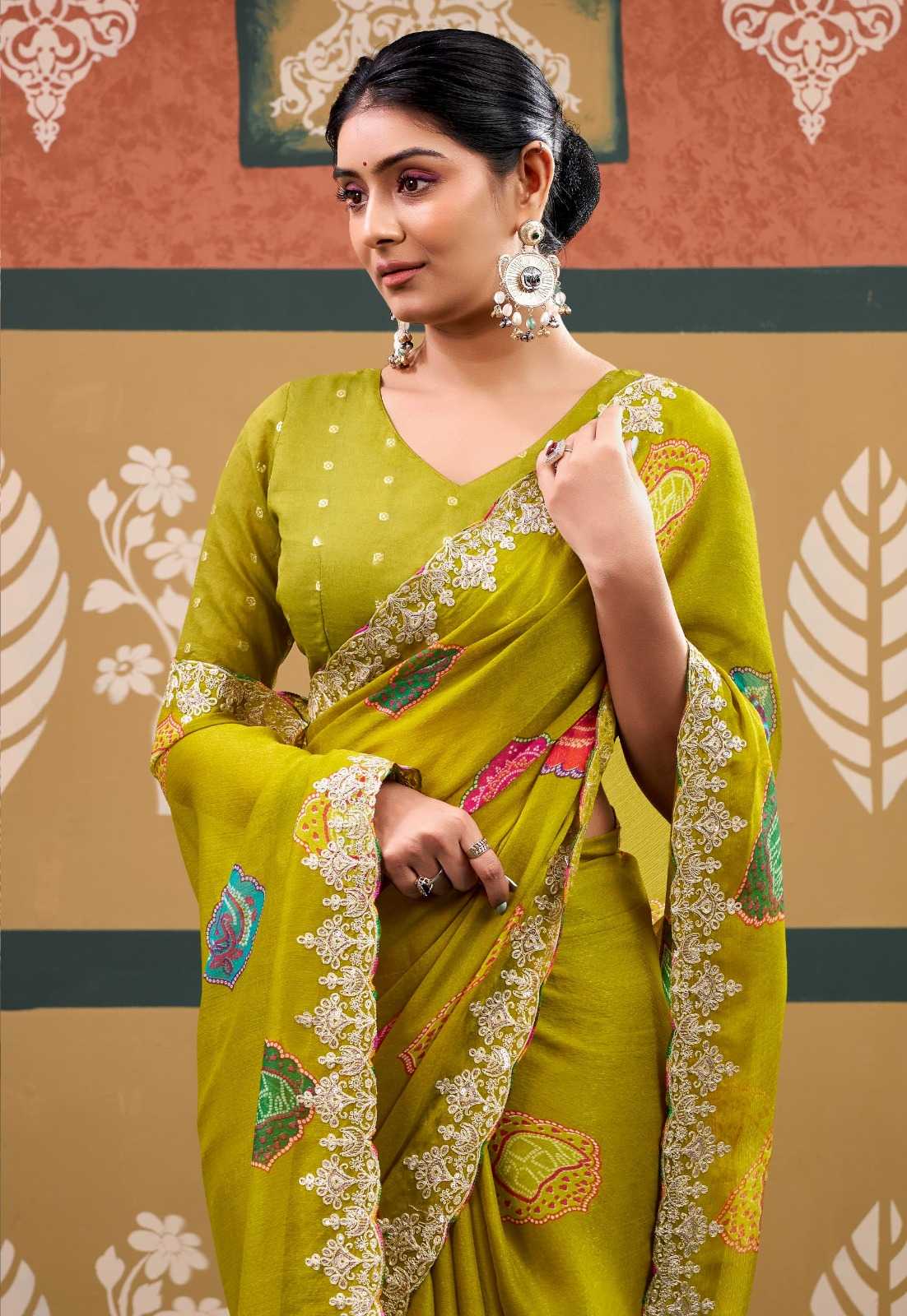 Printed Saree