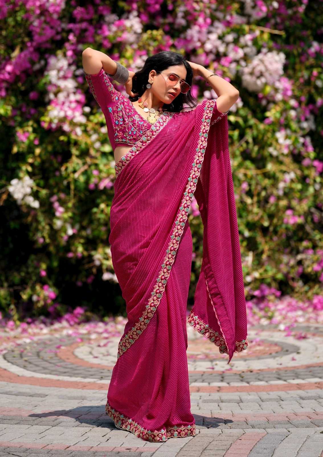 Printed Saree