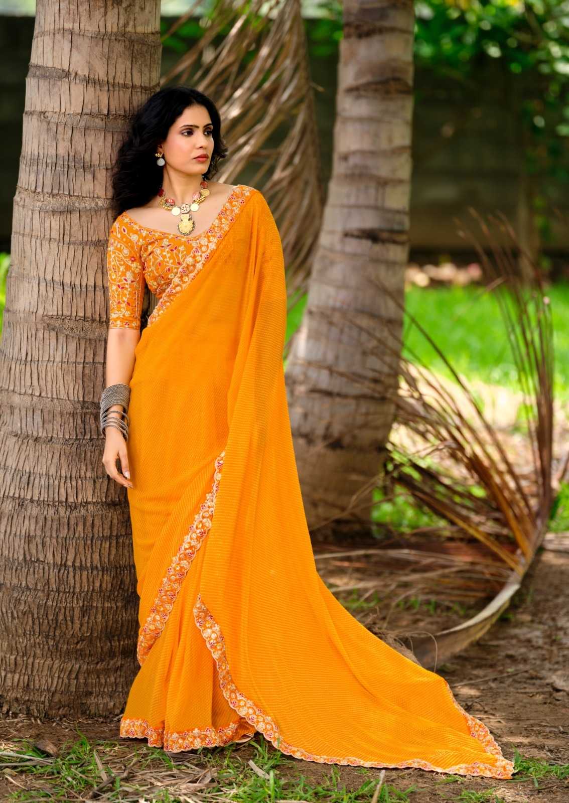 Printed Saree