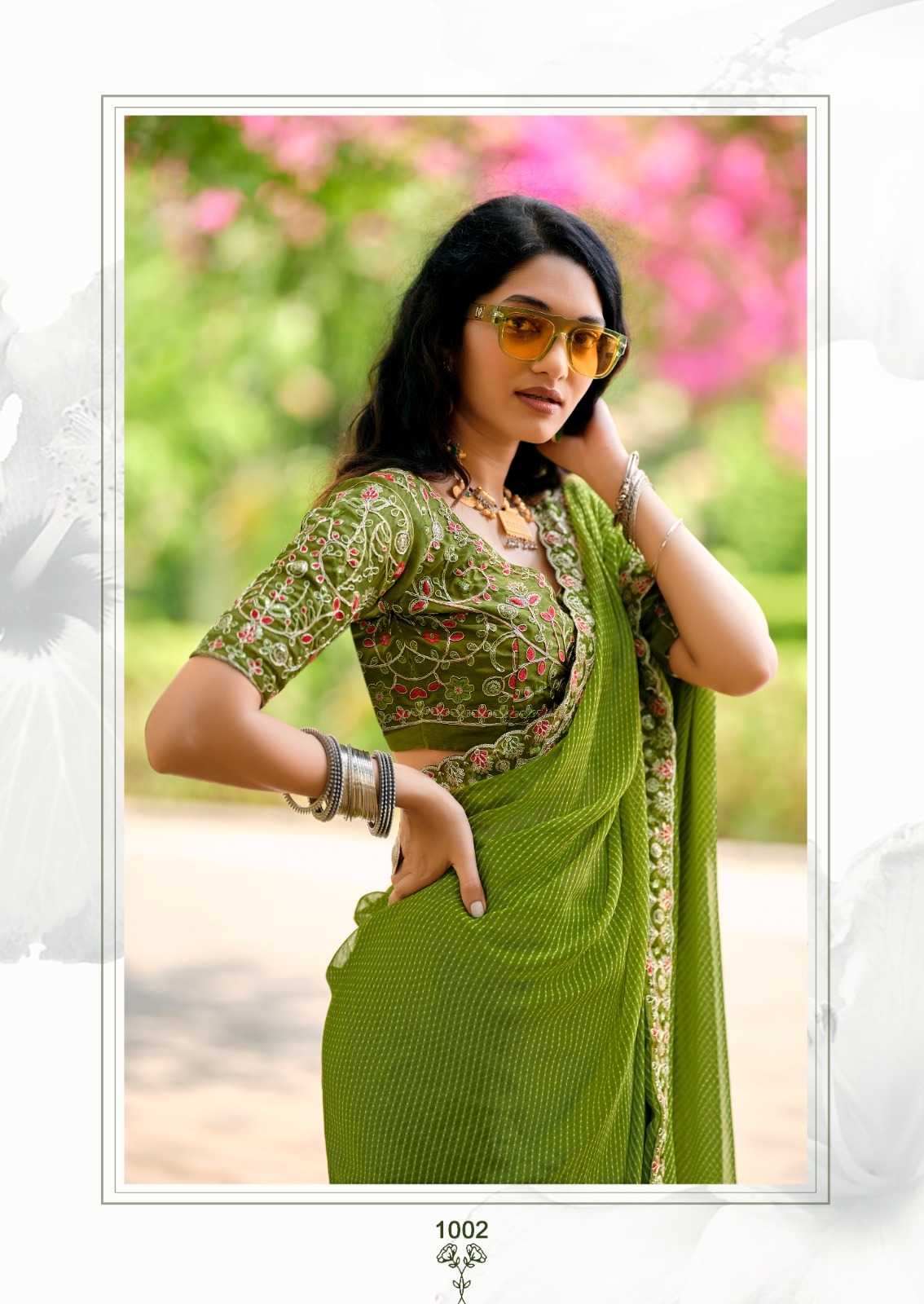 Printed Saree