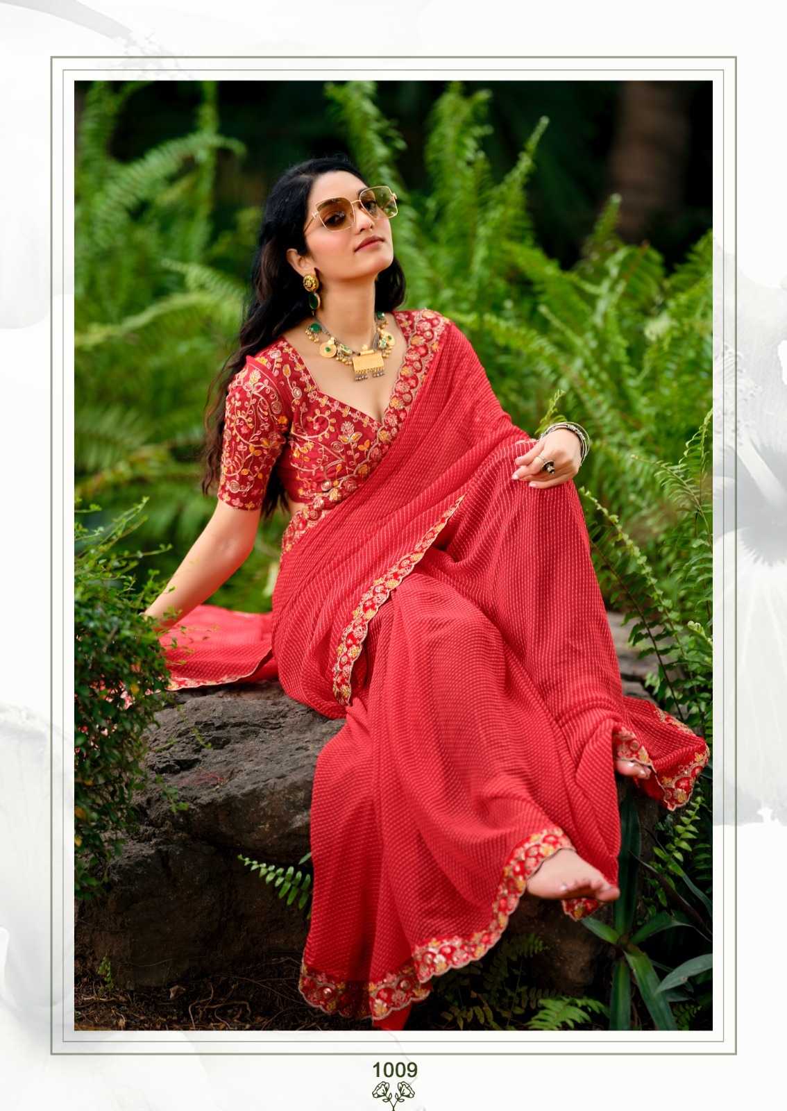 Printed Saree