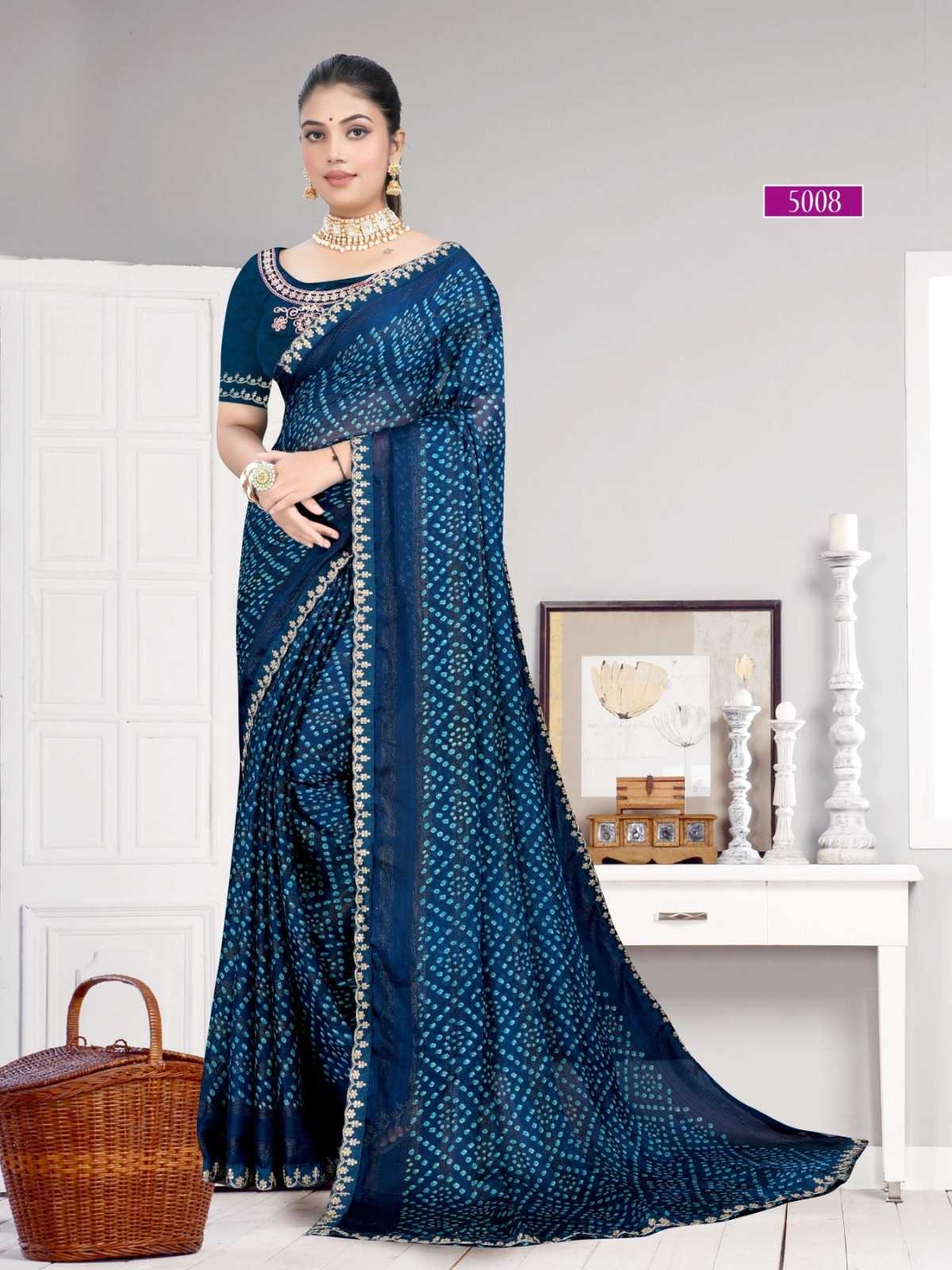 Georgette Printed Saree